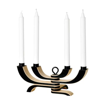 Nordic Light kaarsenhouder 4 armen - zwart - Design House Stockholm