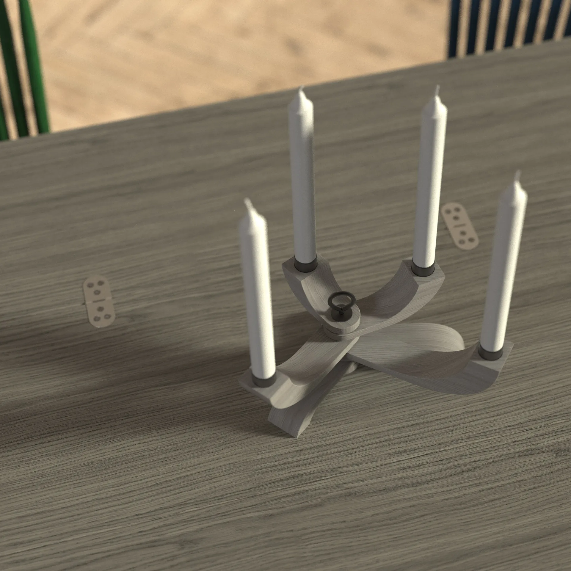 Nordic light kandelaar Limited Edition, Grijs Design House Stockholm