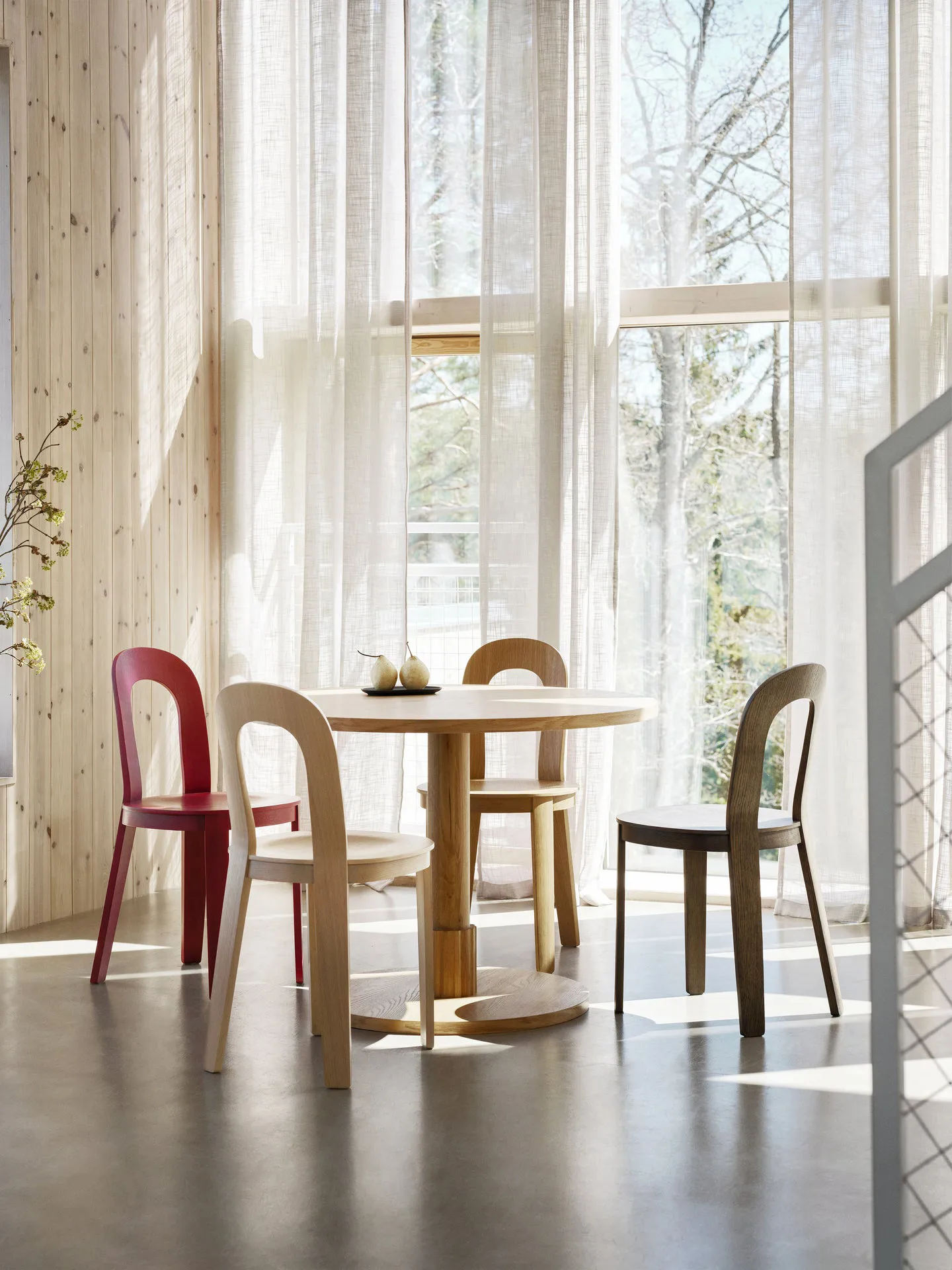 Olivia stoel, Light Oak Design House Stockholm