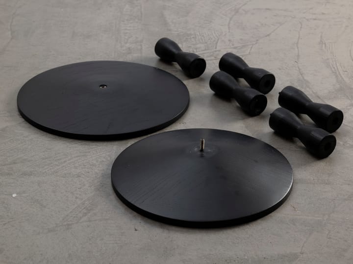 Pedestal tafel Ø31x67,5 cm, Black Design House Stockholm
