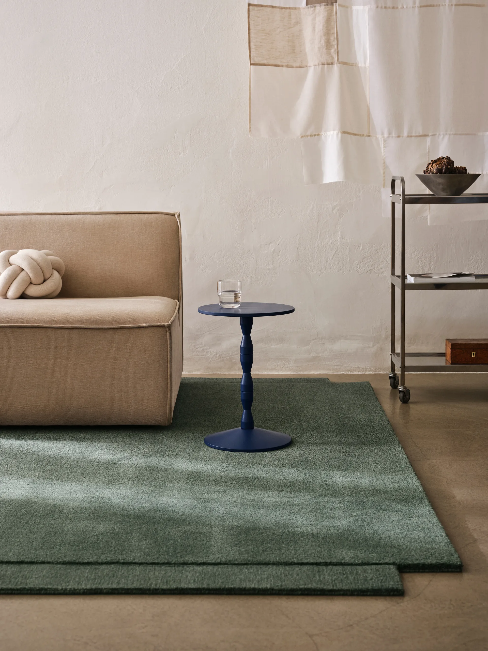 Pedestal tafel Ø31x67,5 cm, Blue Design House Stockholm