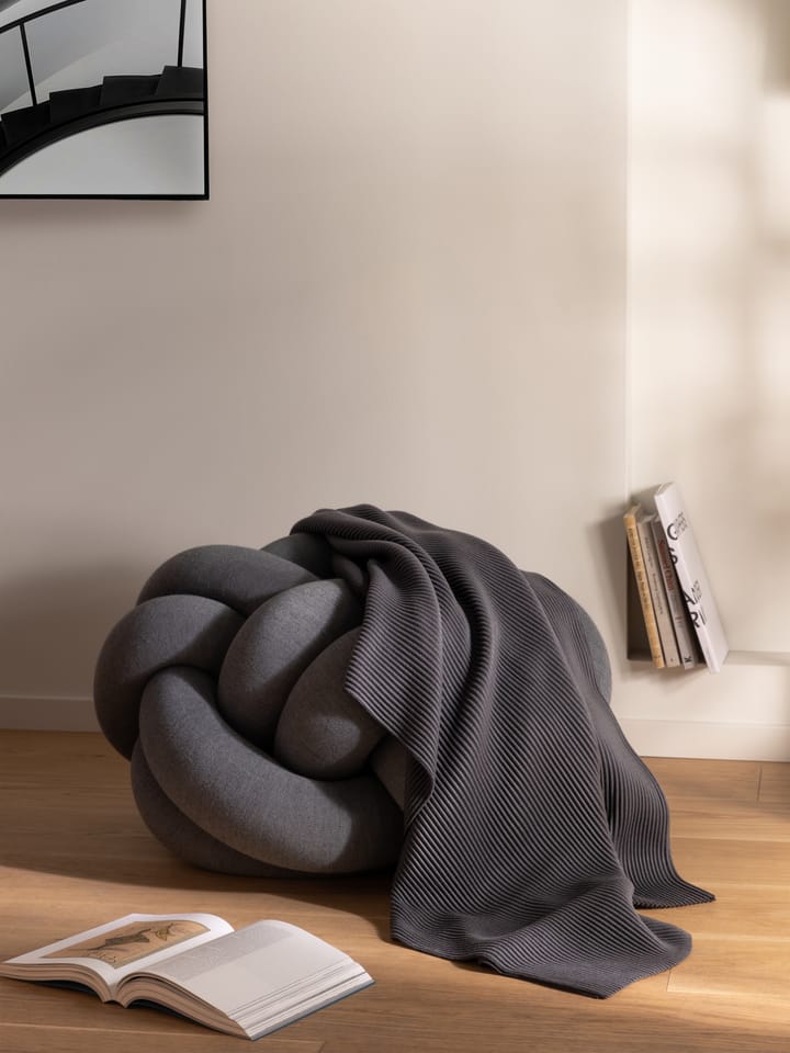 Pleece deken 140x170 cm, Donkergrijs Design House Stockholm