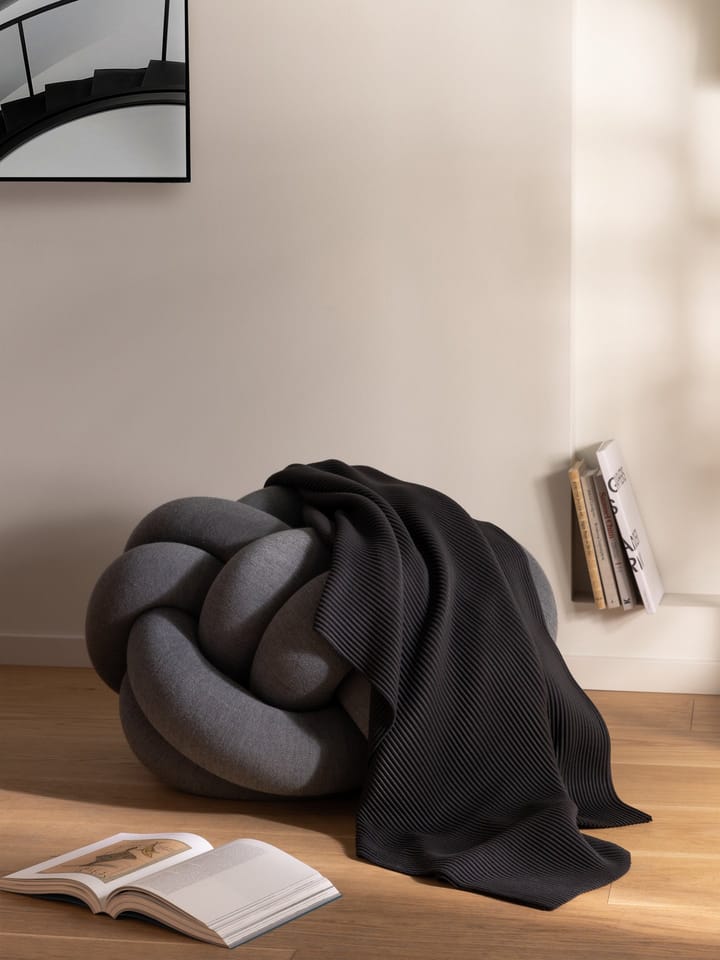 Pleece deken 140x170 cm, Zwart Design House Stockholm