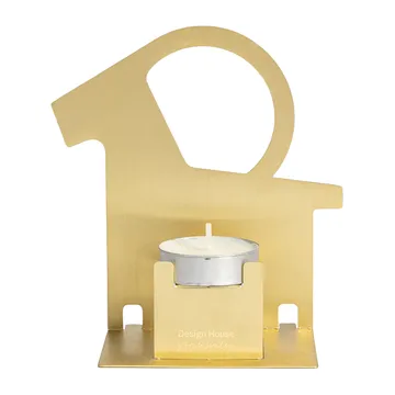 Pop-up waxinelichtjeshouder julbock - Messing - Design House Stockholm