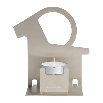 Pop-up waxinelichtjeshouder julbock - Roestvrij staal - Design House Stockholm