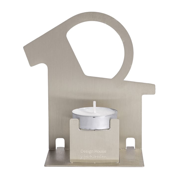 Pop-up waxinelichtjeshouder julbock - Roestvrij staal - Design House Stockholm