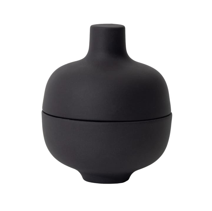 Sand kom met deksel S Ø8,2 cm - Black clay - Design House Stockholm