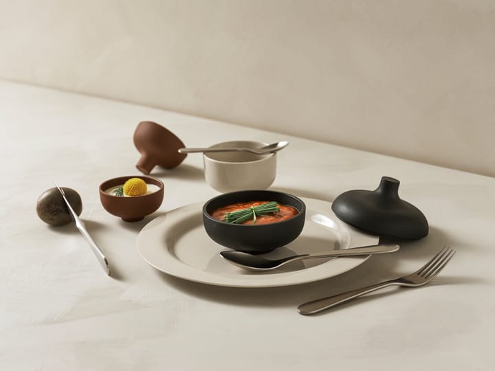 Sand kom met deksel S Ø8,2 cm, Red clay Design House Stockholm