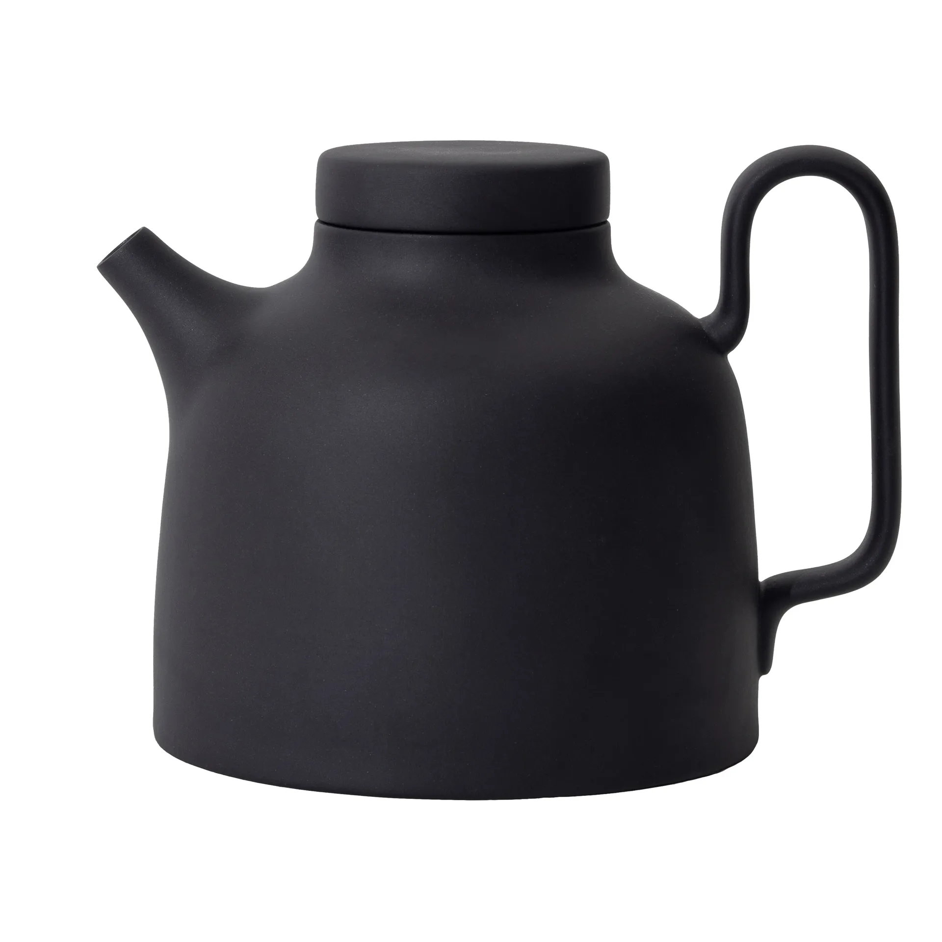 Sand theepot 65 cl, Black clay Design House Stockholm