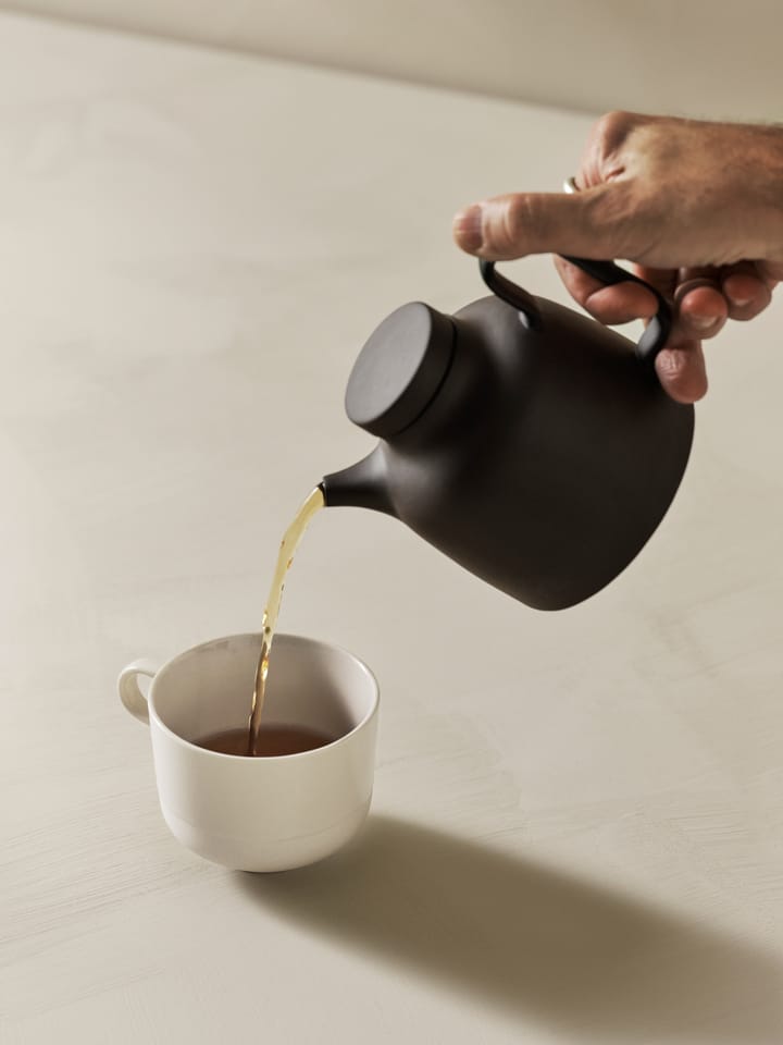 Sand theepot 65 cl, Black clay Design House Stockholm