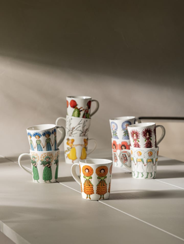 The Strawberry Family mok met oor, 40 cl Design House Stockholm