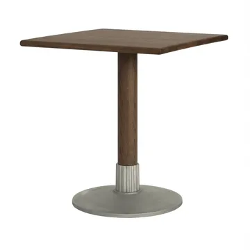 Tock Table eettafel - Donkere eik, 75x75x76 cm - Design House Stockholm