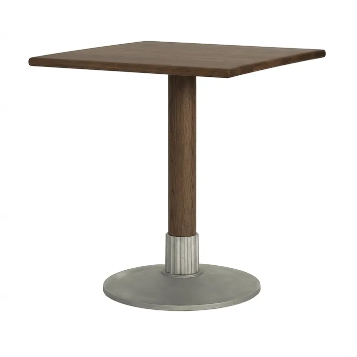 Tock Table eettafel - Donkere eik, 75x75x76 cm - Design House Stockholm