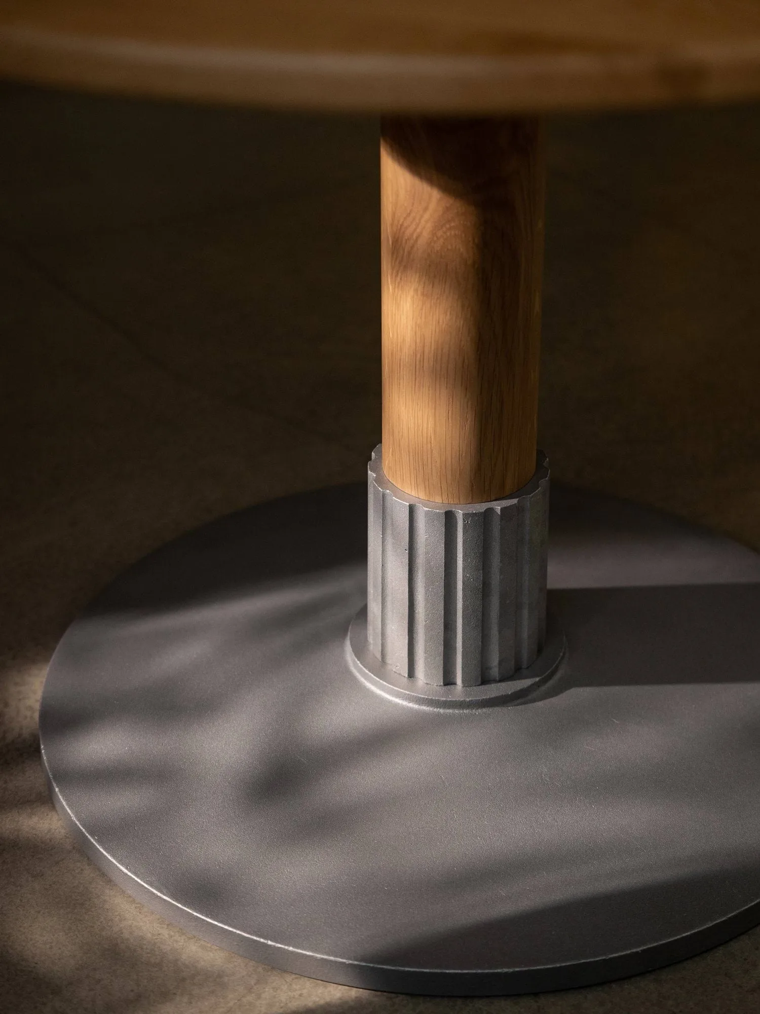 Tock Table eettafel, Donkere eik, 75x75x76 cm Design House Stockholm