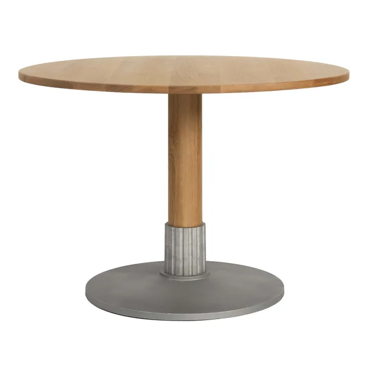 Tock Table eettafel - Eiken, Ø110x76 cm - Design House Stockholm