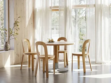 Tock Table eettafel - Eiken, Ø110x76 cm - Design House Stockholm