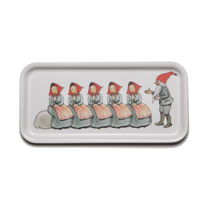 Tomtemor & far dienblad vierkant - 28x13 cm - Design House Stockholm