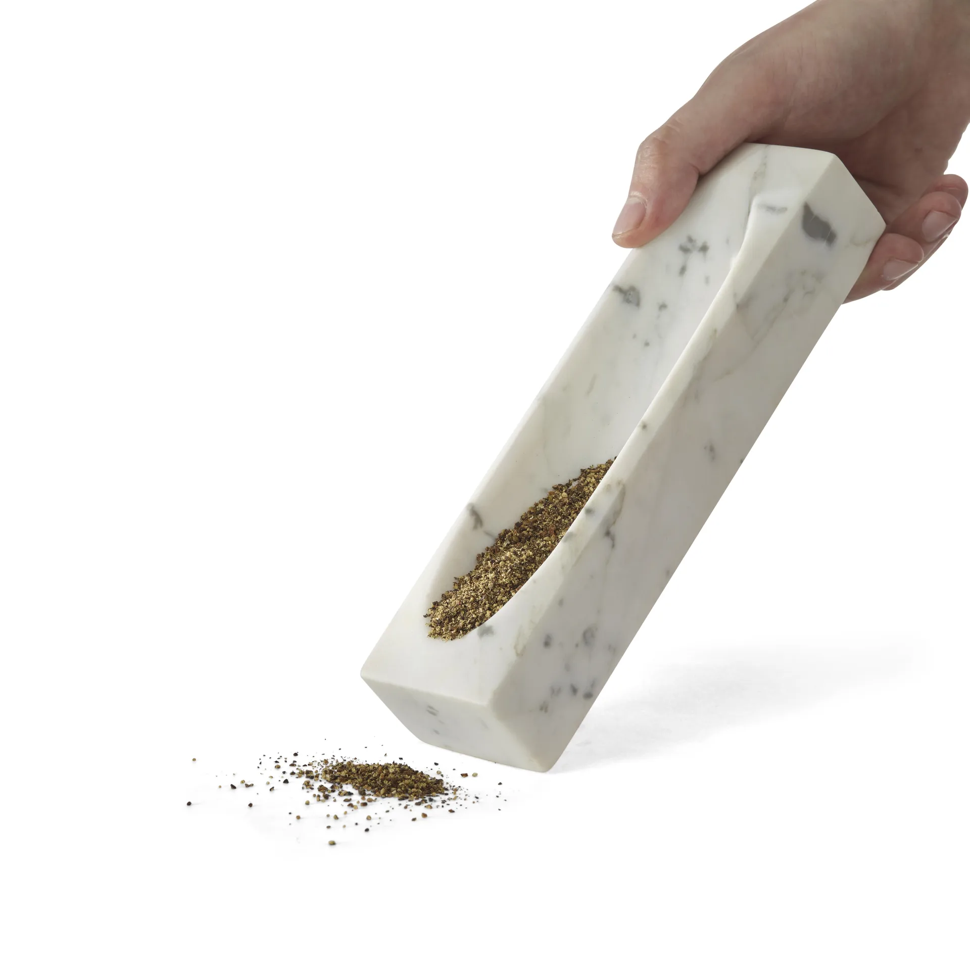 Tondo vijzel, marmer Design House Stockholm