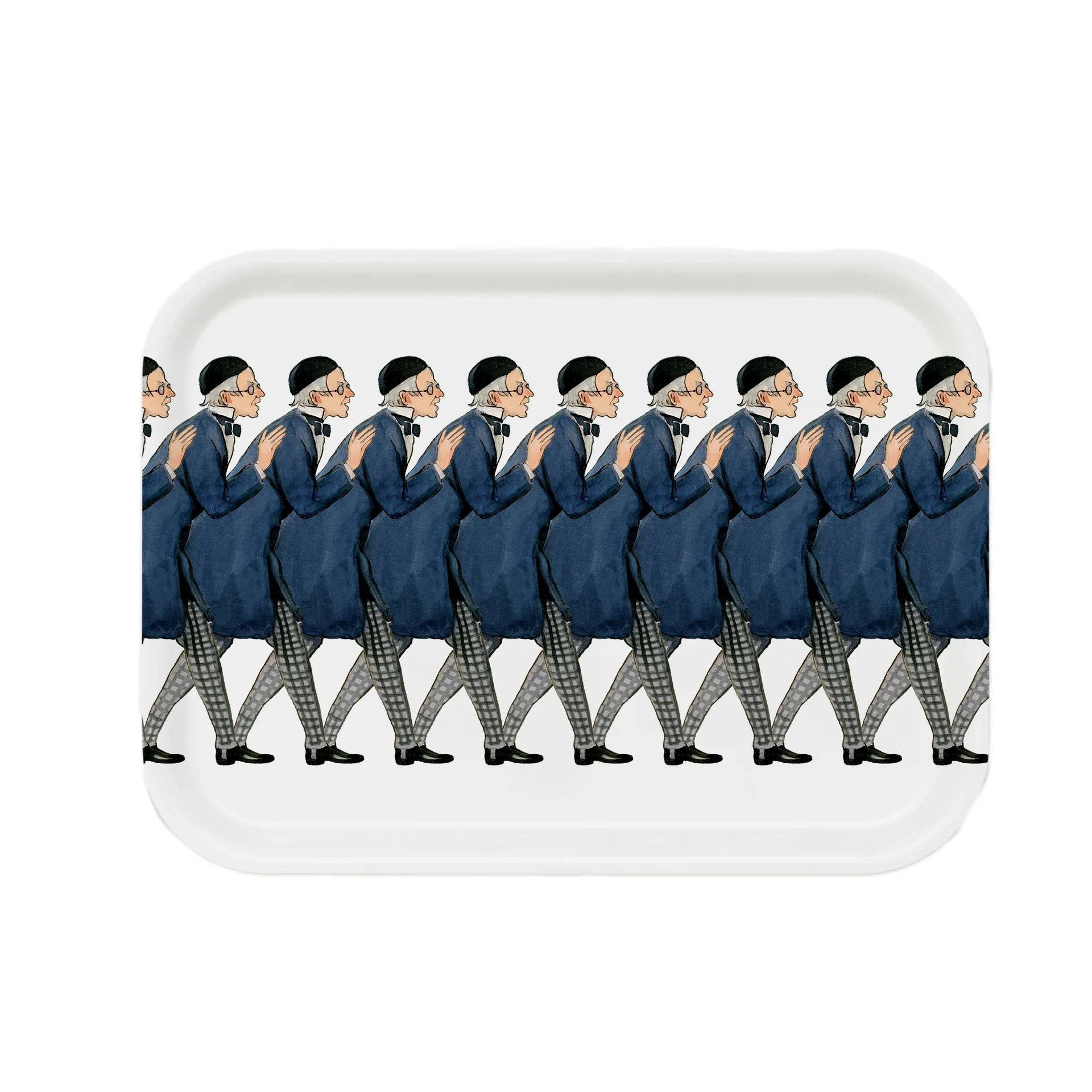Uncle Blue dienblad vierkant, 27x20 cm Design House Stockholm
