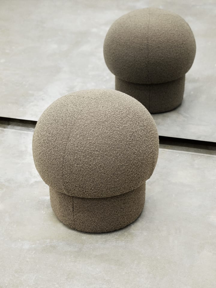 Uno poef Ø50 cm, Brown Design House Stockholm