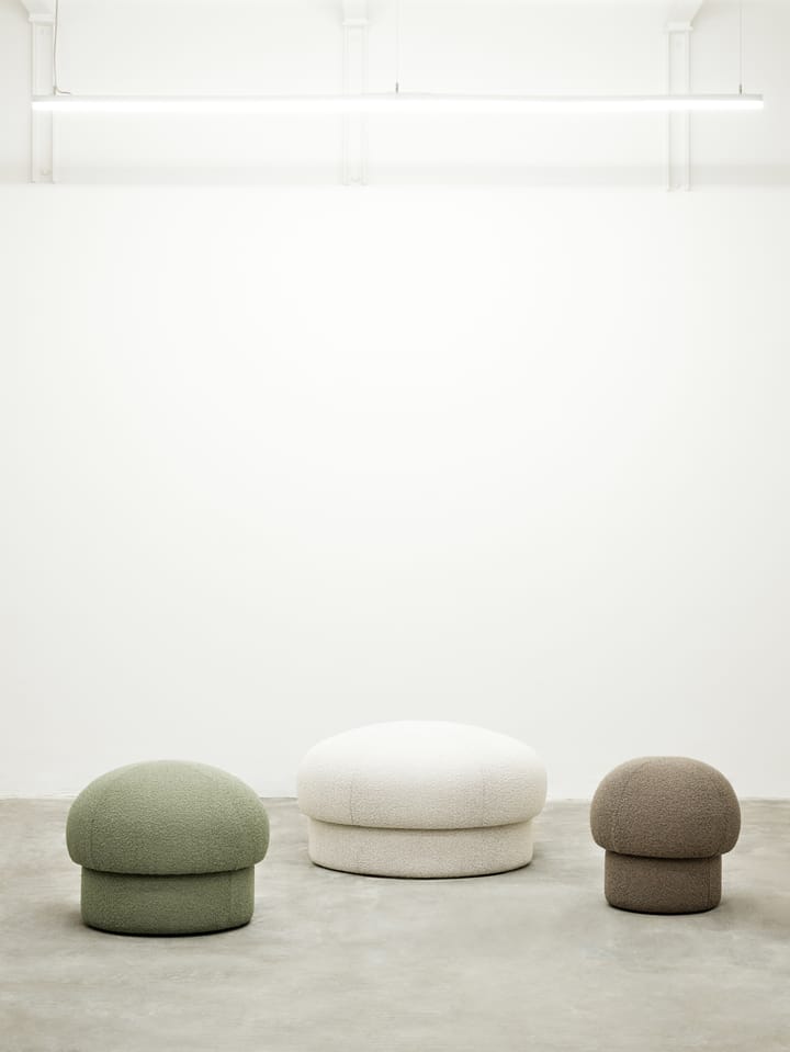 Uno poef Ø50 cm, Brown Design House Stockholm