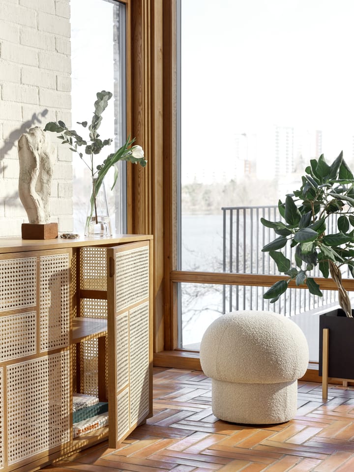 Uno poef Ø50 cm, Cream Design House Stockholm