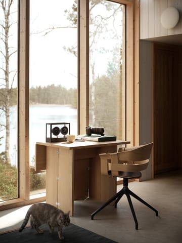 Wick Chair bureaustoel - eiken-grijze metalen poten - Design House Stockholm