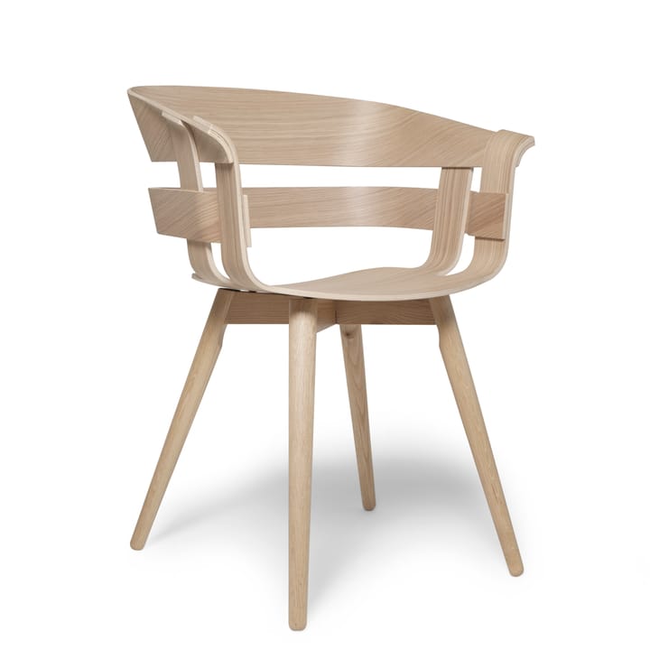 Wick Chair stoel - eiken-eiken poten - Design House Stockholm