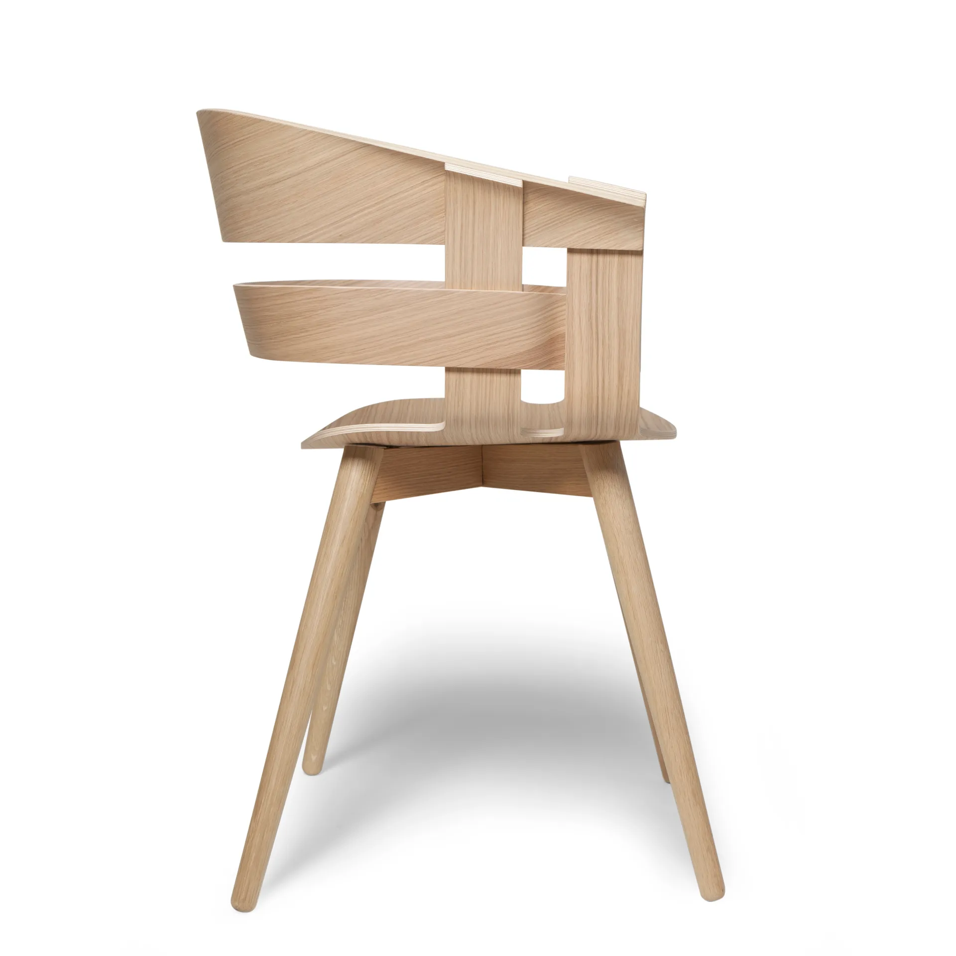 Wick Chair stoel, eiken-eiken poten Design House Stockholm