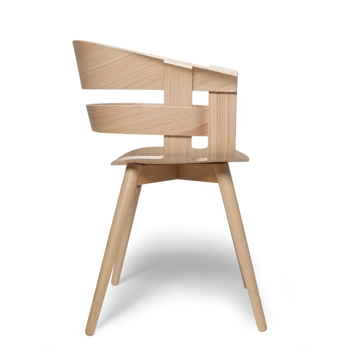 Wick Chair stoel, eiken-eiken poten Design House Stockholm