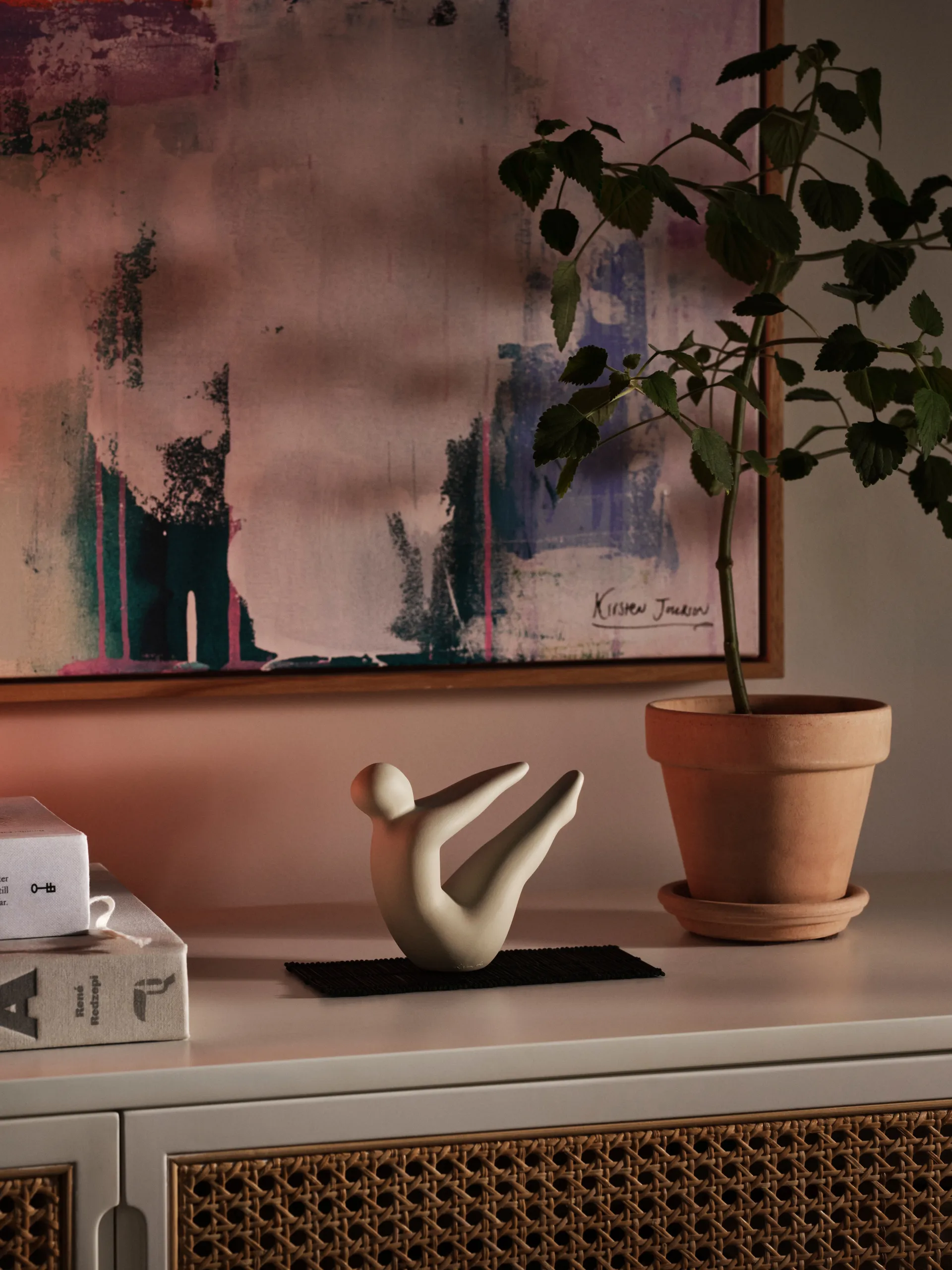 Yoga decoratie no. 2, Light grey Design House Stockholm