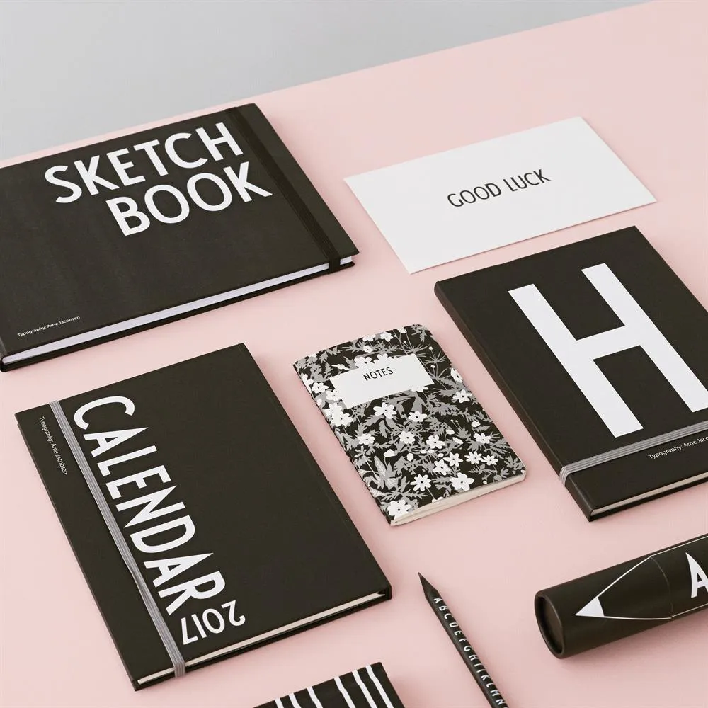 AJ Vintage ABC kaart, Good Luck Design Letters