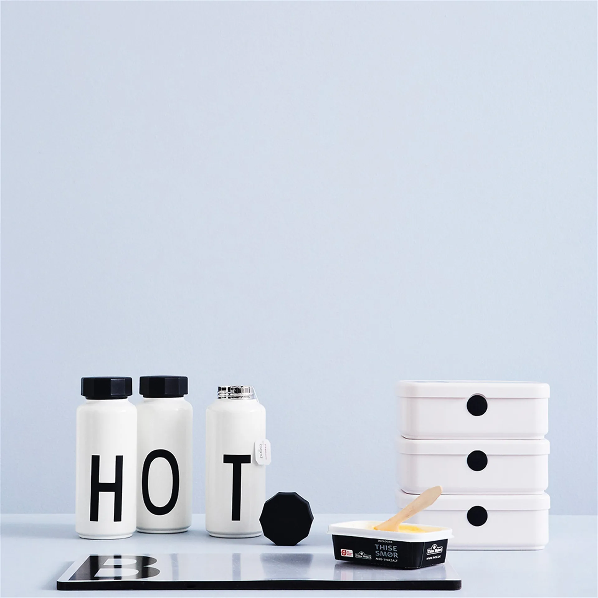 AJ Vintage thermosfles, A Design Letters