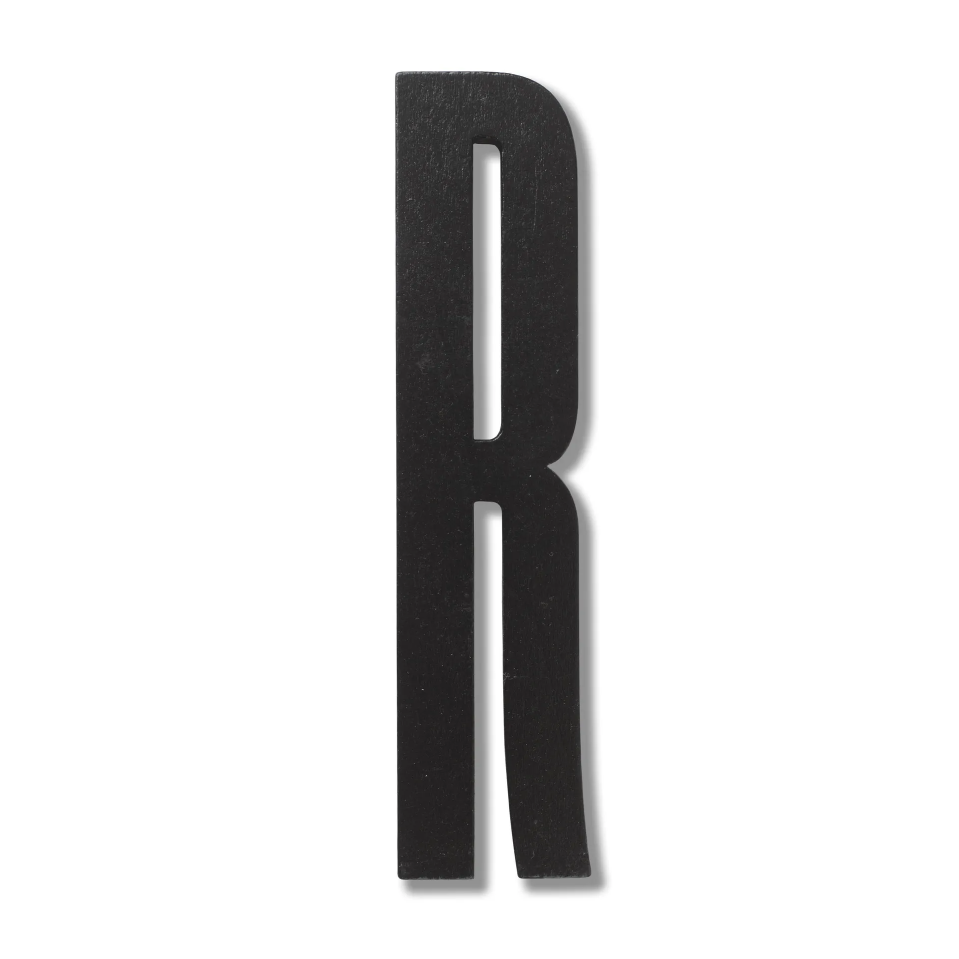 De letters van Design Letters, R Design Letters