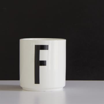 Design Letters beker - F - Design Letters