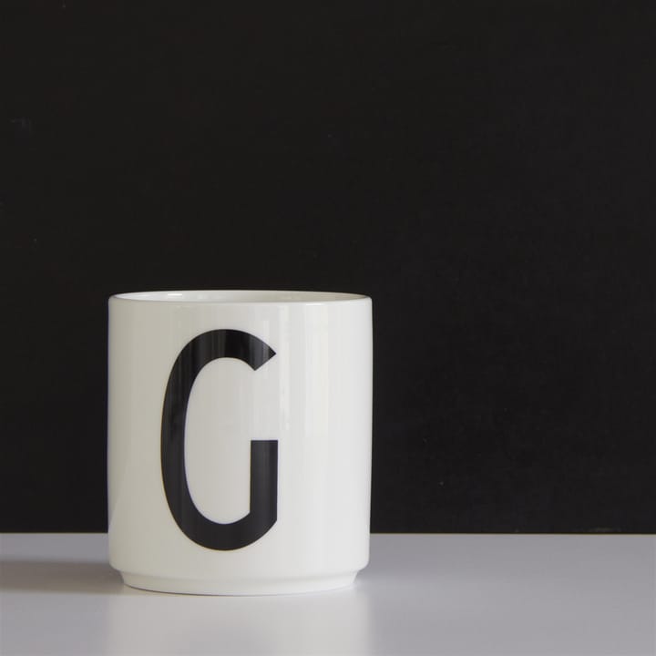 Design Letters beker, G Design Letters