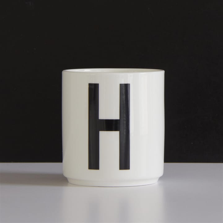 Design Letters beker - H - Design Letters