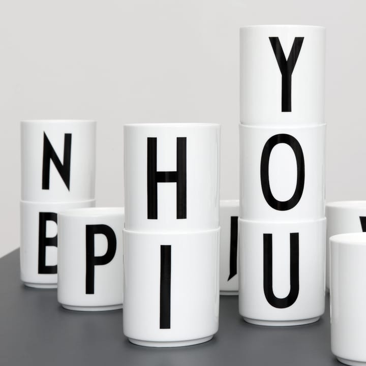 Design Letters beker, H Design Letters