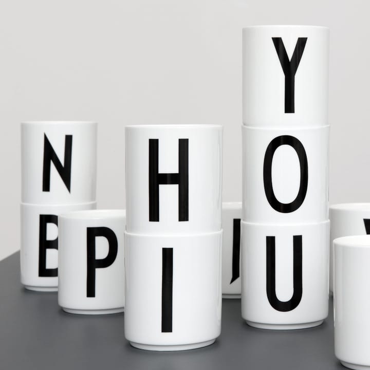 Design Letters beker, N Design Letters