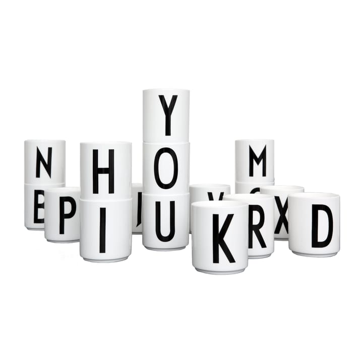 Design Letters beker, T Design Letters