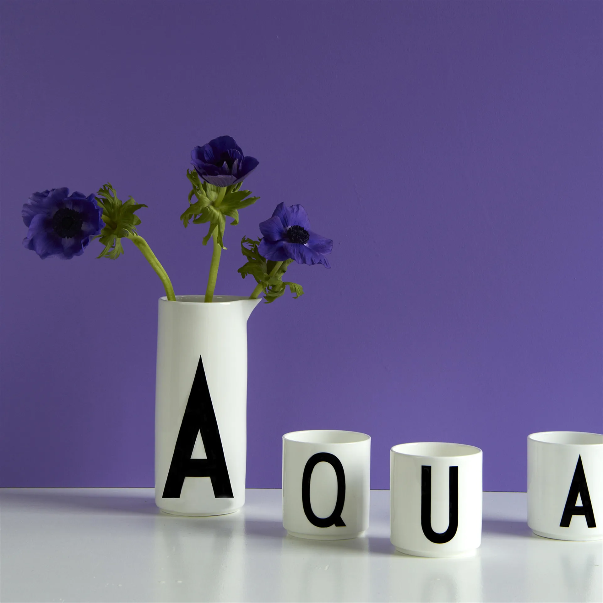 Design Letters beker, U Design Letters