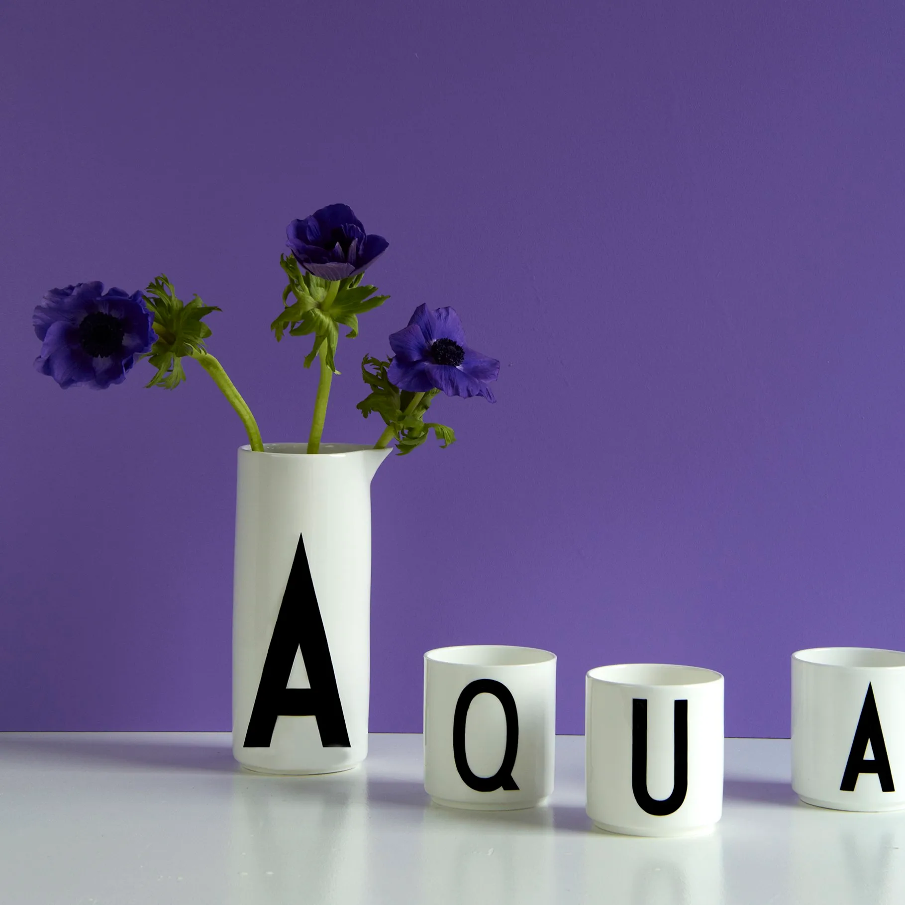 Design Letters beker, U Design Letters