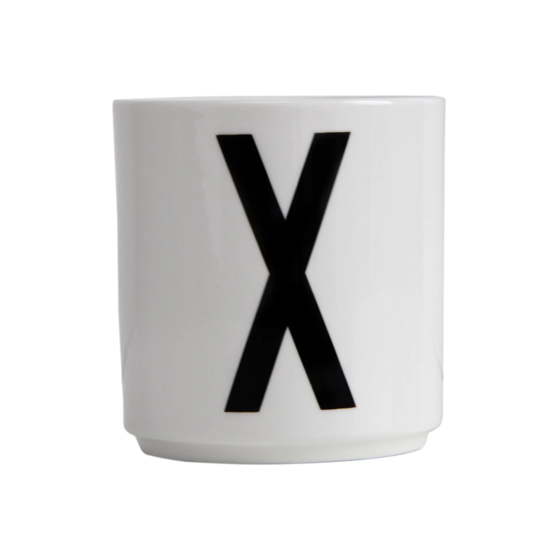 Design Letters beker, X Design Letters