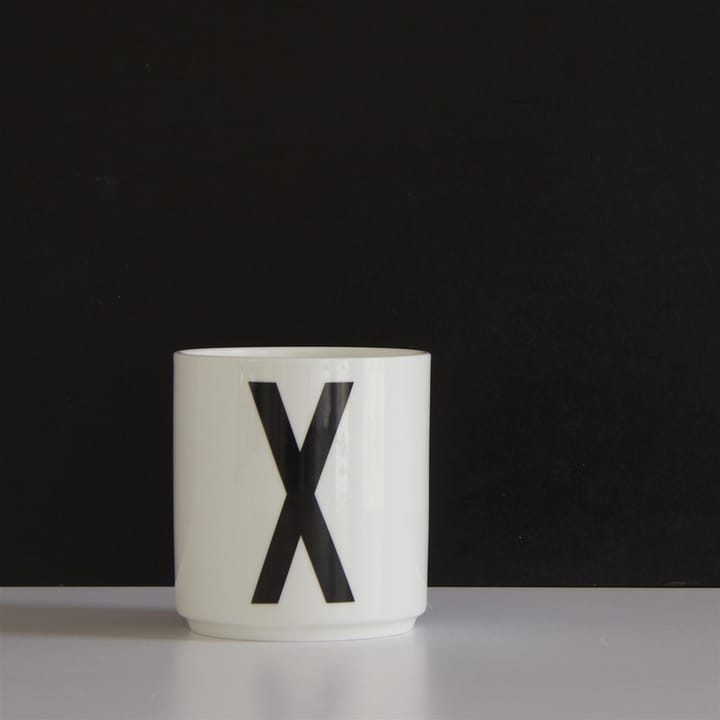 Design Letters beker, X Design Letters