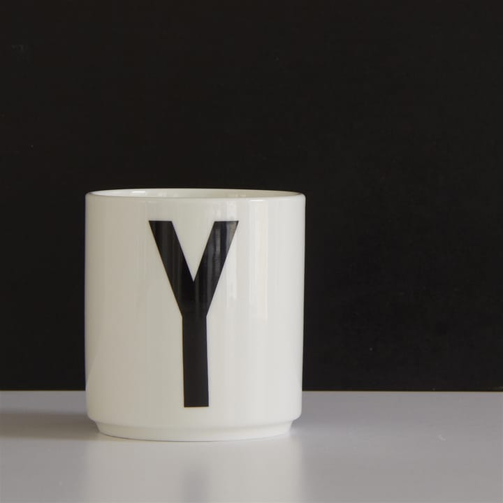 Design Letters beker, Y Design Letters