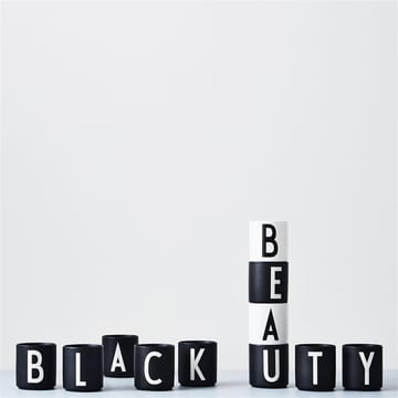 Design Letters beker zwart - E - Design Letters