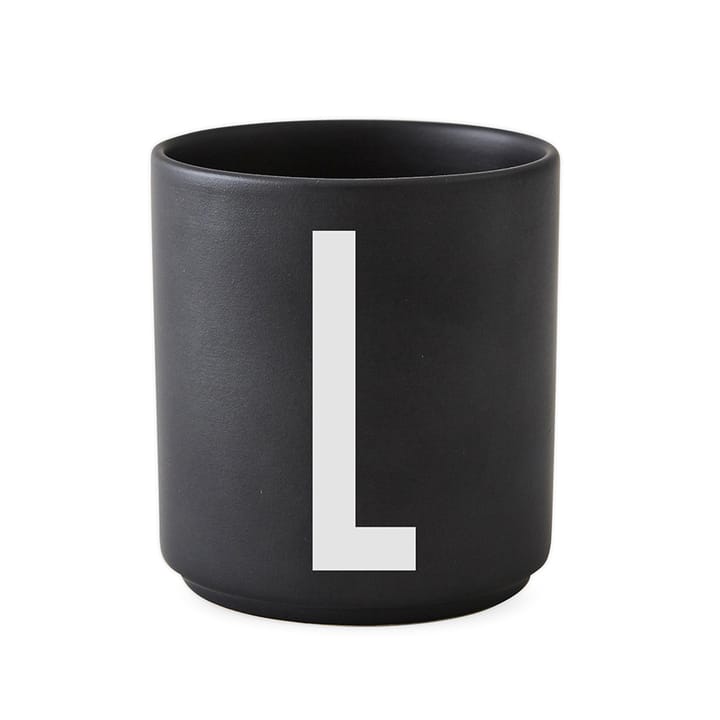 Design Letters beker zwart - L - Design Letters