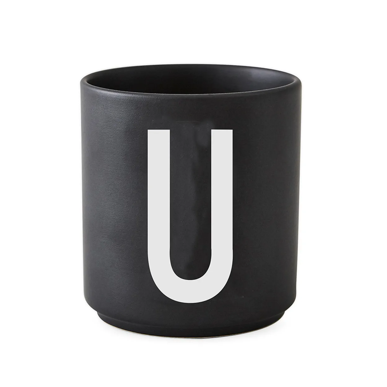 Design Letters Design Letters beker zwart U