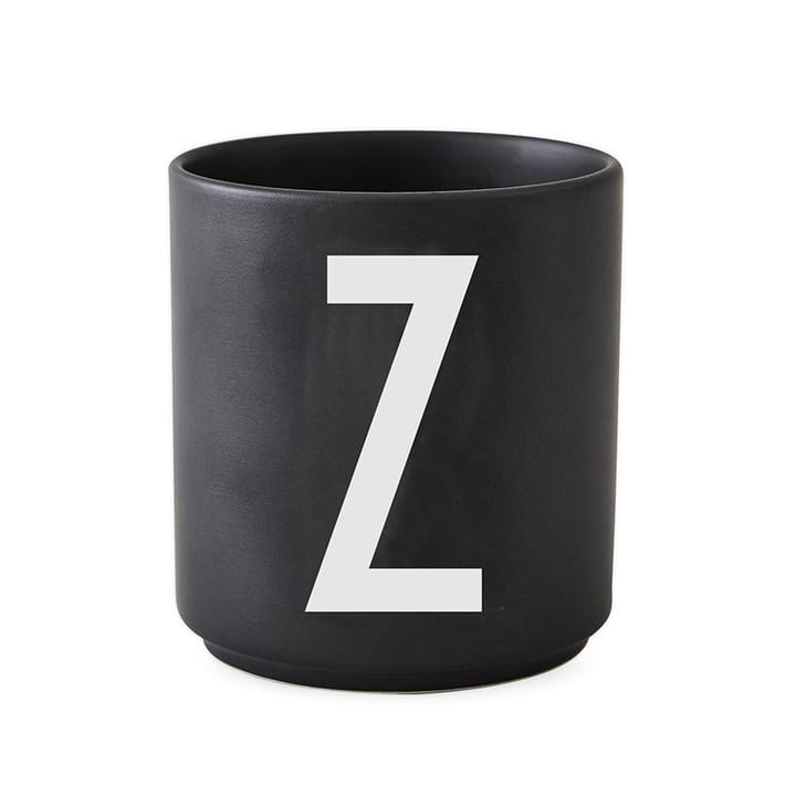 Design Letters beker zwart - Z - Design Letters
