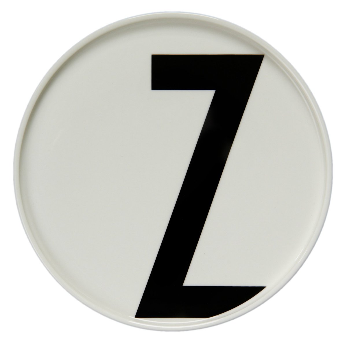 Design Letters bord Z | Scandinavisch Interieur | Kleine borden | Wit